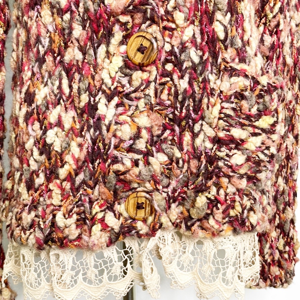 HWR Monogram for Anthropologie Cardigan (M) - Picture 3 of 12